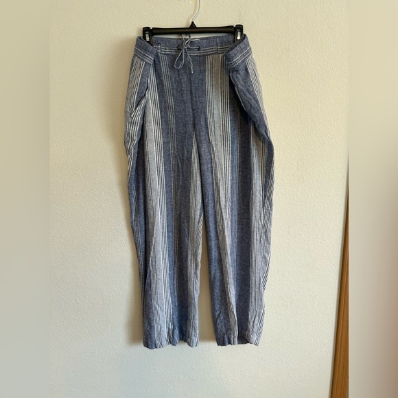 Old navy XXL linen Blend Pull on Stretchy waist Wide leg Pants - Picture 1 of 8